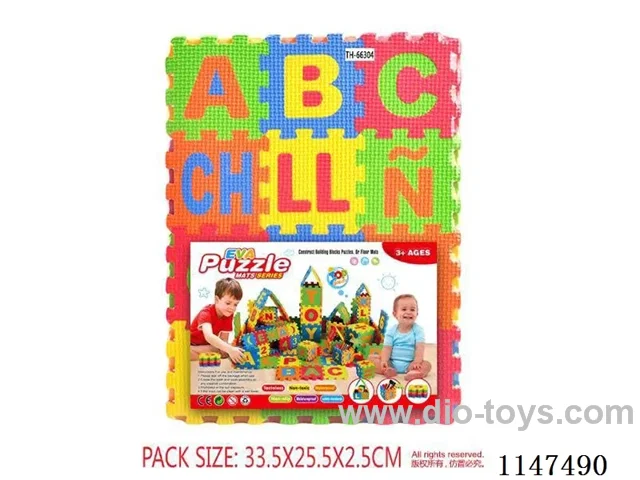 EVA Spanish and Numbers Jigsaw 36pcs