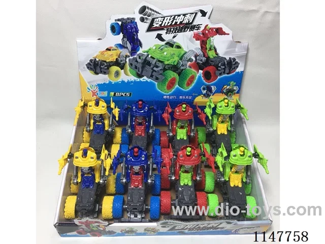 Bouncing Robot Transformer Car