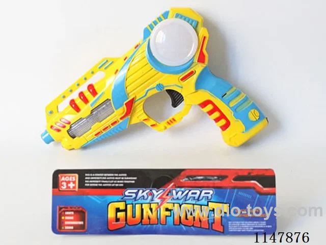 3 Lights 16 Glitter Gun (Yellow)