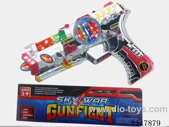 8 Lights Flash Gun(Plating+Painting)