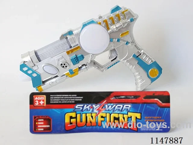 4-Light Flashing Gun (Silver)