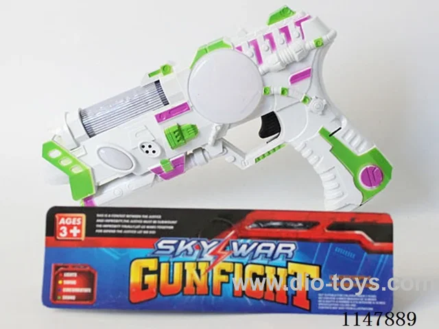 4-Light Flashing Gun (White)