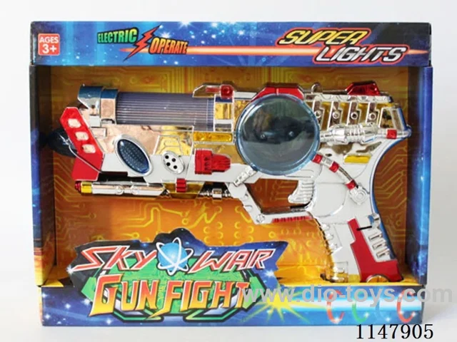 8 Lights Flash Gun(Plating+Painting)