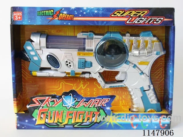 8 Lights Flash Gun(Silver)