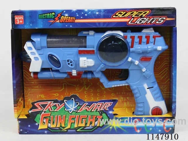 8-Light Flashing Gun (Painted Blue)