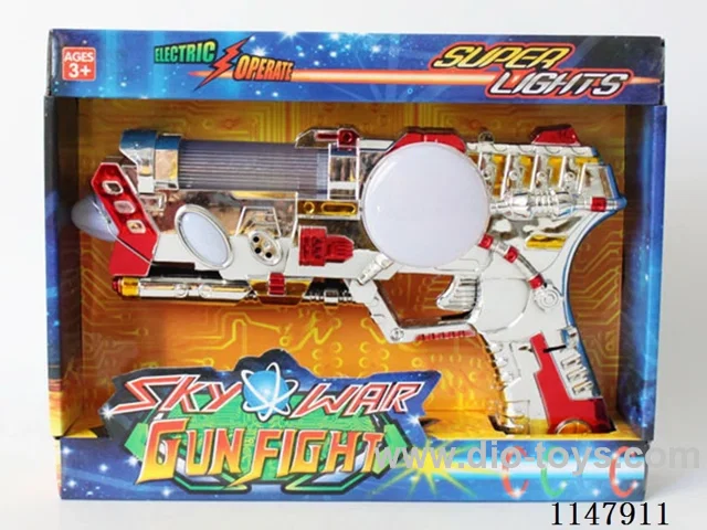 4-Light Flashing Gun(Plating+Painting)