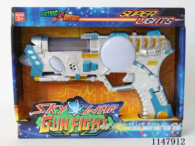 4-Light Flashing Gun (Silver)