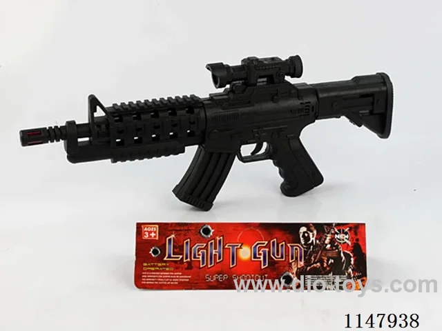 Six light rotating replica guns