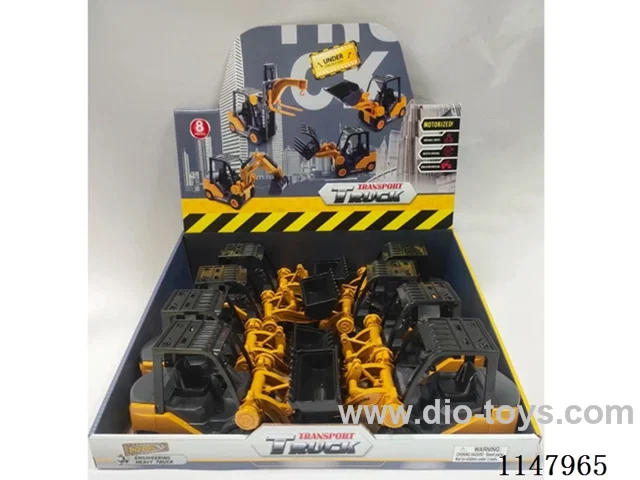 Inertial Engineering Bulldozer (box of 8), with movement