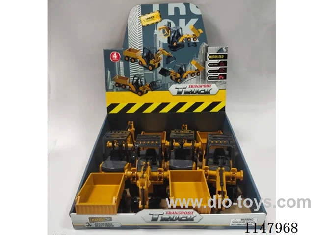 Inertial engineering earth-moving transporter (box of 4), with movement