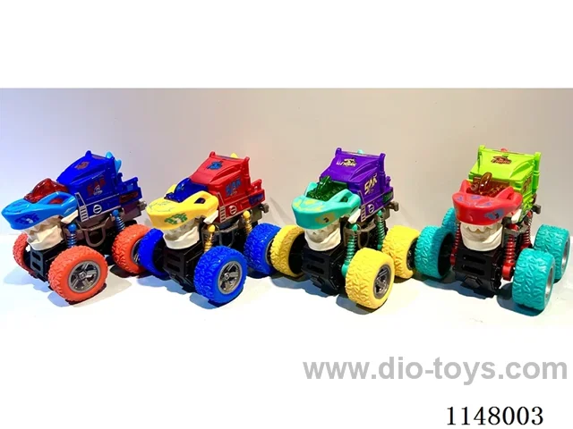 Inertia Lighted Musical Shark Car (12PCS)