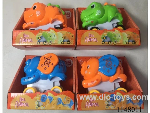 Rolling Elephant/Rolling Dinosaur