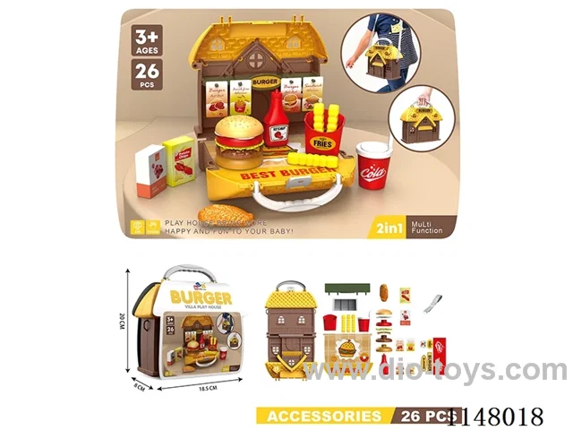 Burger Organiser 3 in 1