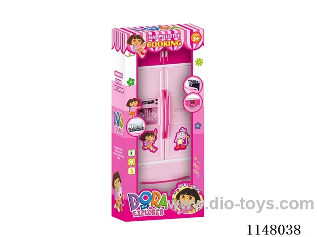 Dora Pink Solid Kitchen Set