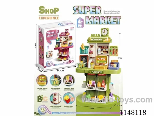 Play House Supermarket Toys Green