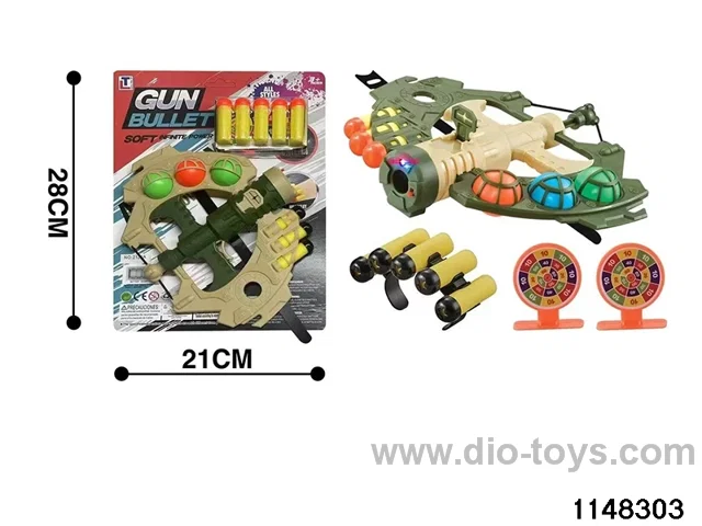 Bow and arrow softball gun