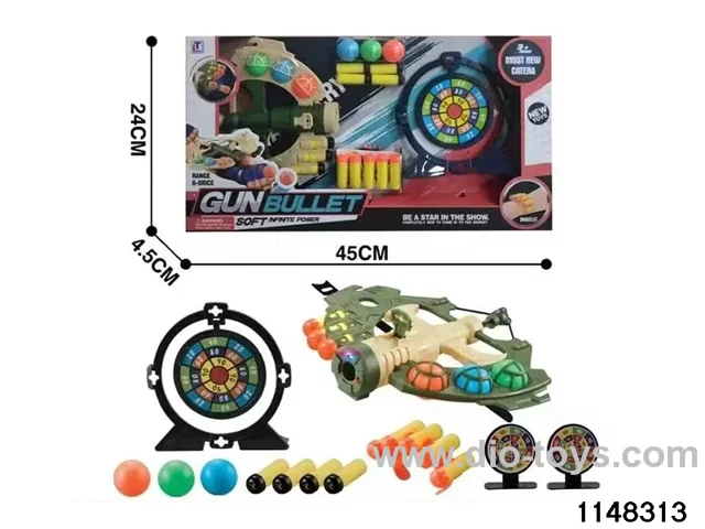 Bow and arrow softball gun