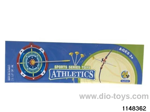 Cartoon Bow and Arrow + Quiver