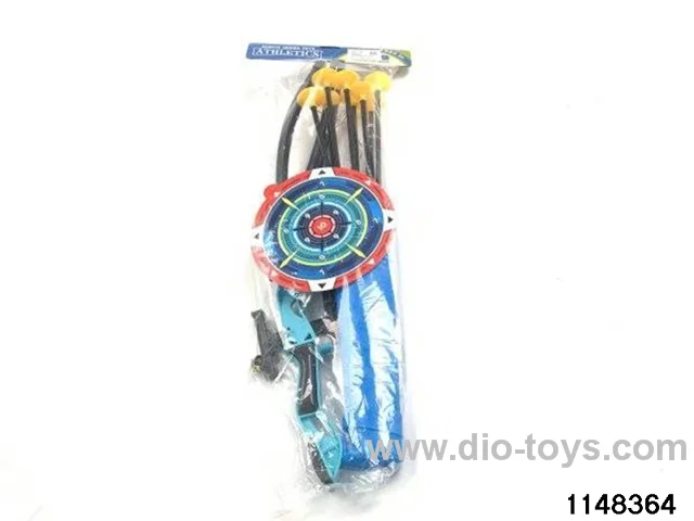 Cartoon Bow and Arrow + Quiver