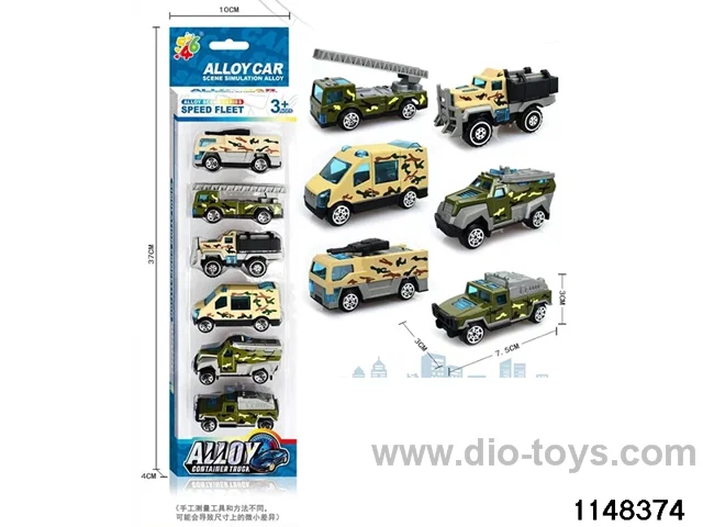 Sliding Alloy Car