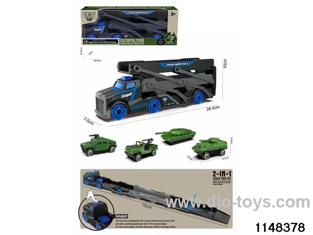 Folding Track Catapult Car Set