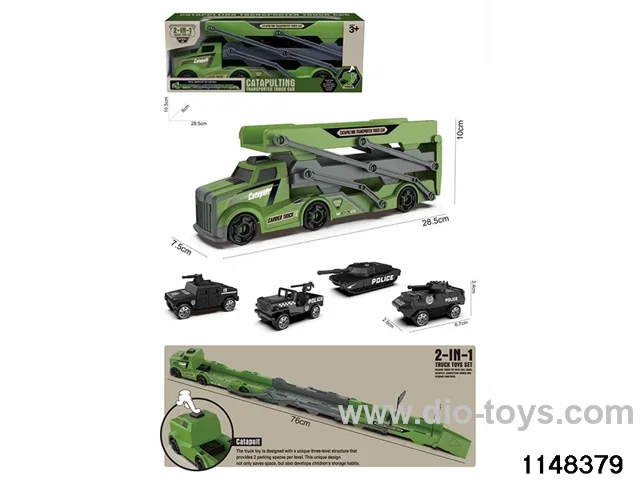 Folding Track Catapult Car Set