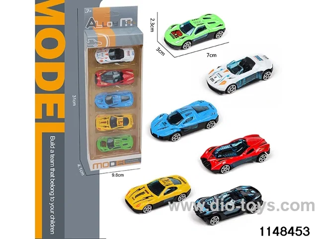 Sliding Alloy Car