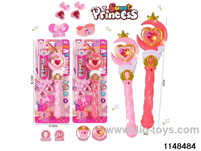 Lights Music Magic Wand Jewellery Set