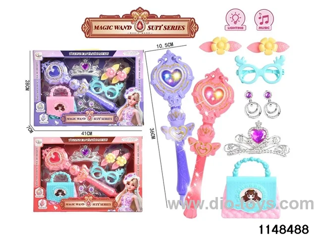 Lights Music Magic Wand Jewellery Set
