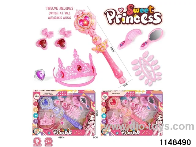 Lights Music Magic Wand Jewellery Set