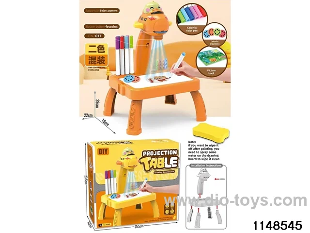 Projection drawing board table