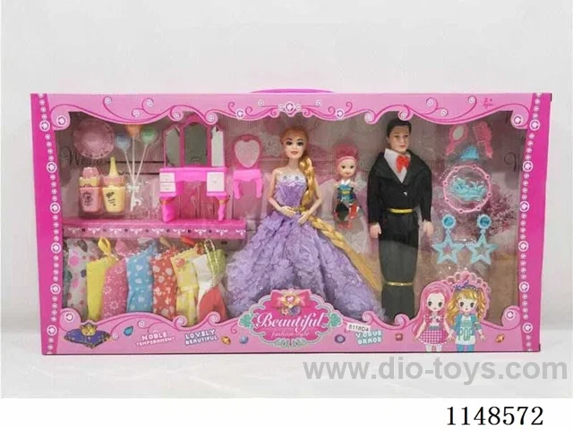 11 inch barbie in PP bag with header
