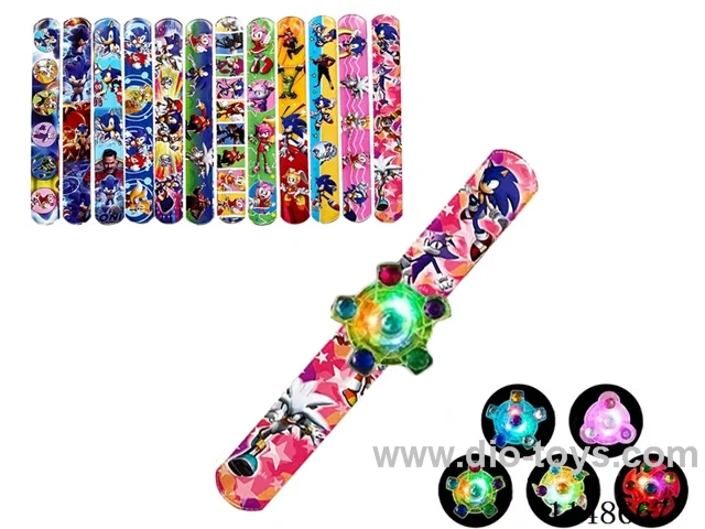 Lighting Gyro-Snap Hand Ring