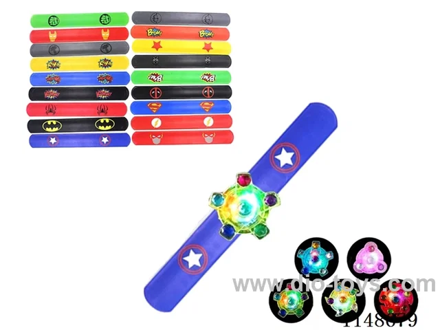 Lighting Gyro-Snap Hand Ring