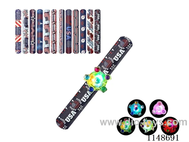 Lighting Gyro-Snap Hand Ring