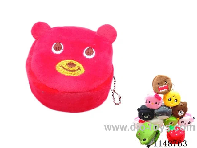 Round - Plush Coin Purse