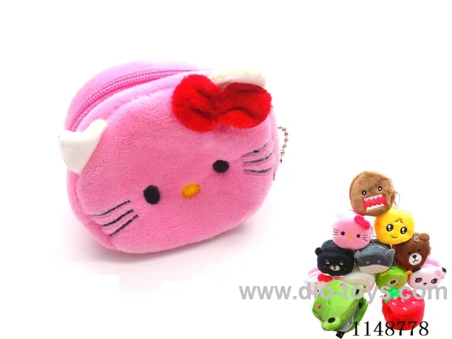 Round - Plush Coin Purse