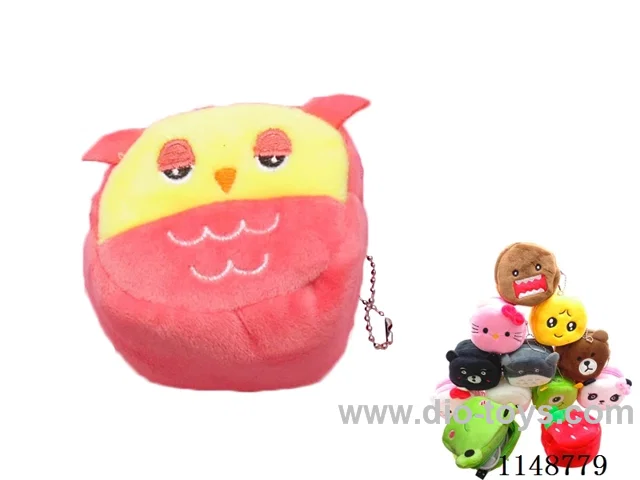 Round - Plush Coin Purse