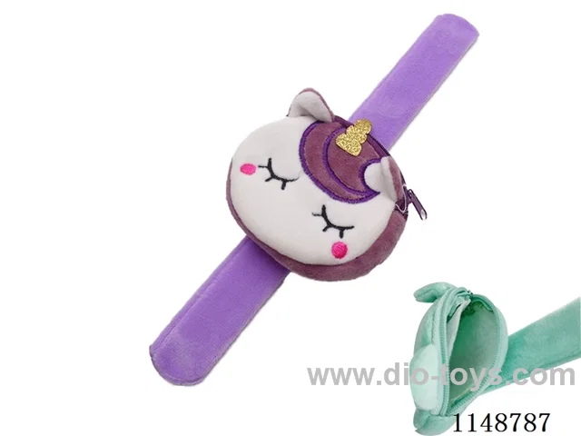 Plush Coin Purse-Snap Ring