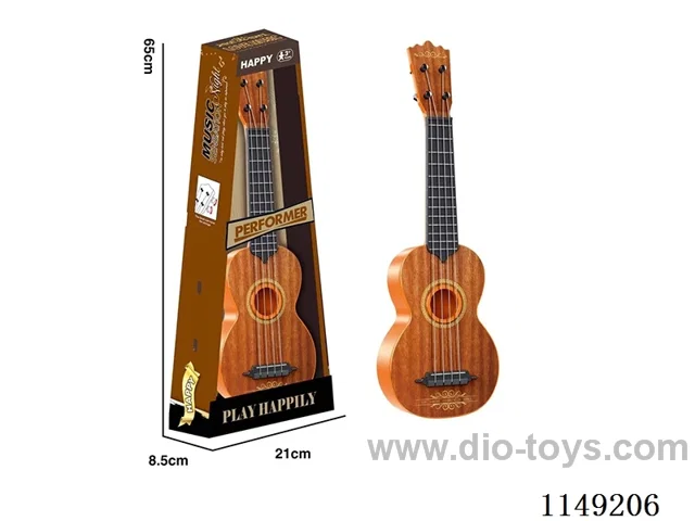 Wood grain ukulele guitar
