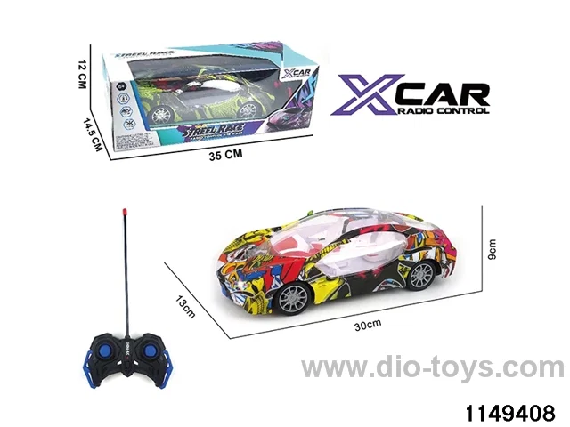 4 ch RC car with headlight