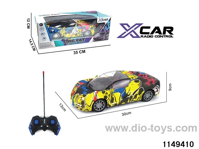 4 ch RC car with headlight