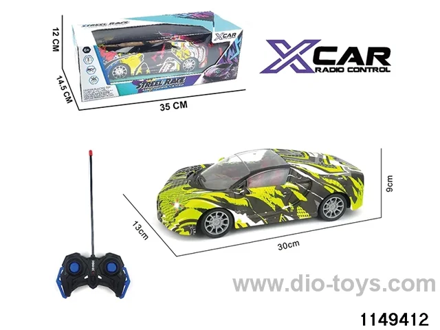 4 ch RC car with headlight