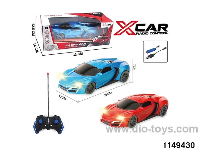 4 ch RC car with light (electricity package)