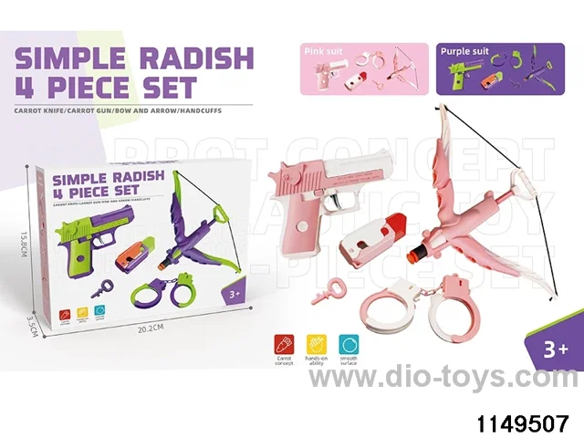 Fun Radish 4pcs