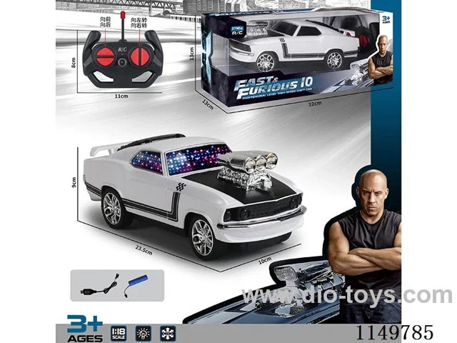 1:18 4ch rc car included battery
