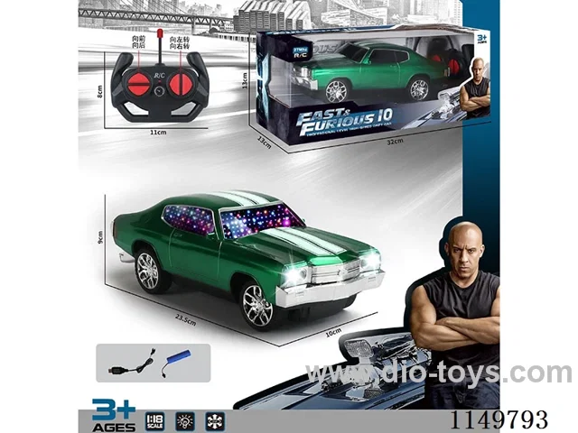 1:18 4ch rc car included battery