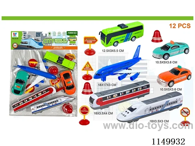 pull back car set