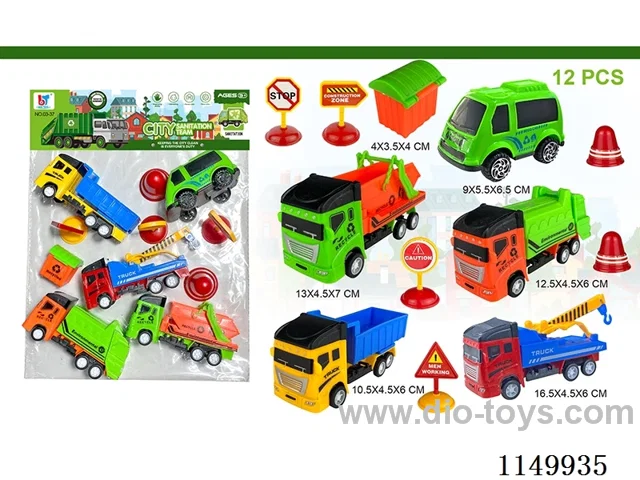 pull back car set