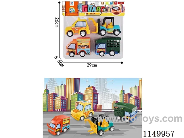 pull back car set